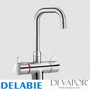 Delabie H9726 Securitherm Thermostatic Basin Mixer Spare Parts