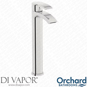 Orchard Wye Round High Rise Basin Mixer Tap with Waste - DERW03 Spare Parts
