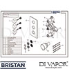 Bristan DESCENT SHWR PK Spare Tech Diagram