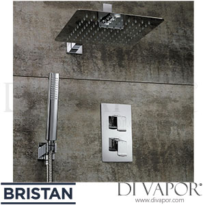 Bristan DESCENT SHWR PK2 Thermostatic Shower Pack with Fixed Head and Wall Outlet Handset Spare Parts