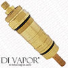 Deva VVERT01 (SP037-016) Thermostatic Cartridge for Vertical L-Shaped Shower Bars - Compatible Spare