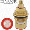 51mm 3/4" Ceramic Disc Cartridge (1/4 Turn, Clockwise Open) - DF5679