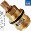 Ceramic Tap Gland Cartridge - 1/2" BSP, 1/4 Turn Anti-Clockwise Close - 39mm Height, 28 Teeth Spline - Hot Side