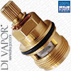 Ceramic Tap Gland Cartridge - 1/2" BSP, 1/4 Turn Clockwise Close - 39mm Height, 28 Teeth Spline - Cold Side