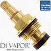 Compression Tap Cartridge for Traditional Kitchen Taps - 1/2" BSP - 20 Teeth Spline