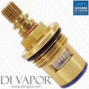 Ceramic Disc On/Off Tap Cartridge Valve Insert - 1/2