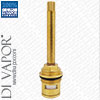 110mm Ceramic Disc Shower & Tap Valve On/Off Cartridge - 3/4