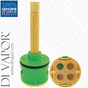 92mm 4-Way Diverter Cartridge 35mm Barrel Diameter with 55mm Spindle - 24 Splines