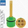 92mm 4-Way Diverter Cartridge 35mm Barrel Diameter with 55mm Spindle - 24 Splines