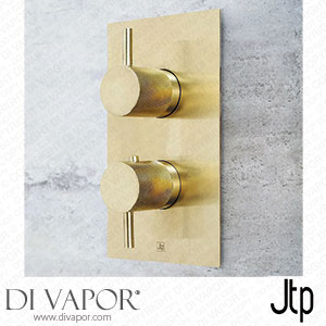 JTP Vos Brushed Brass Single Outlet Thermostatic Concealed Shower Valve with Designer Handles - DH23651ABBR Spare Parts