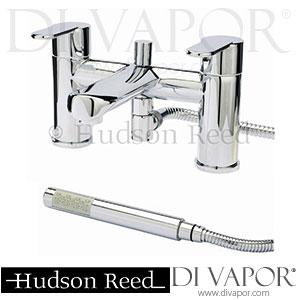 Hudson Reed Dias Bath Shower Mixer With Shower Kit - Chrome - DIA304 Spare Parts