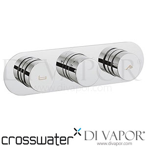 Crosswater DIAL-CENT-5 Dial Central Trim Thermostatic Bath Valve with 2 Way Diverter Spare Parts