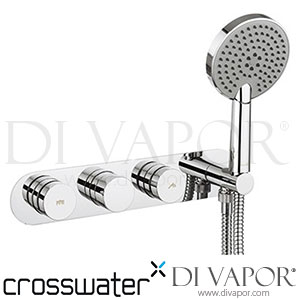 Crosswater DIAL-CENT-6 Dial 2 Outlet Concealed Thermostatic Shower Valve & Handset Spare Parts
