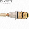 KUBA Thermostatic Shower Cartridge for DICM0168 and DICM0174 Triple Valves Version 1 Compatible Spare