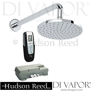 Hudson Reed Remote Digital Shower With Round Sheer Fixed Shower Head Spare Parts