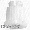 Porcelanosa Eurohub SC26 V54001A Plastic Spline Adapter for Thermostatic Cartridge