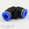 Elbow 90° Push Fit Connector