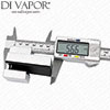DIV00704B Glass Clip Bracket 