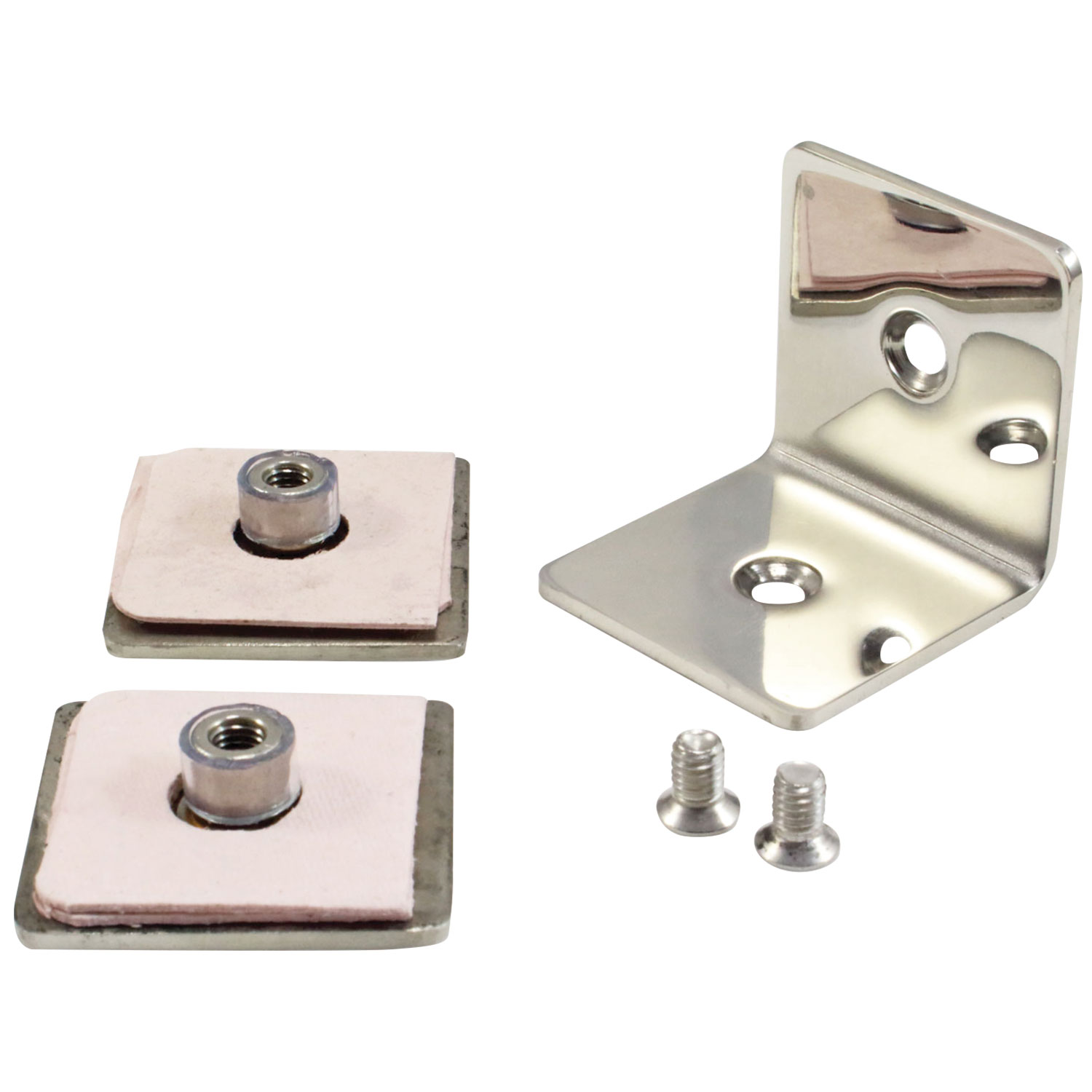 Di Vapor 90 Degree Stainless Steel Glass to Glass Corner Clamp Bracket for Shower Panel or Balustrade | 8mm to 10mm Glass