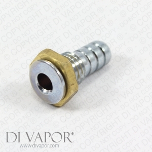 Steam Generator Spigot Barbed Waste Connector for Steam Room / Shower