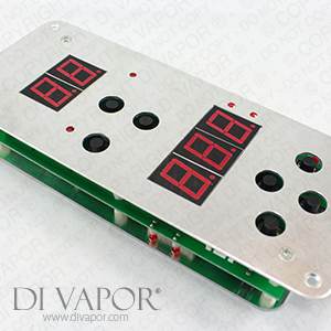 External and Internal Infrared Sauna Control Panel | Compatible with Sunlight Saunas / Sunlighten