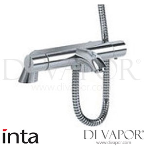 Inta DL30020CP Deluge Thermostatic Bath Shower Mixer with Deck Mounting Legs Spare Parts