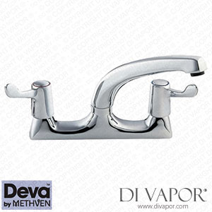 Deva DLT SPEC105 Lever Action Deck Sink Mixer with Brass Backnuts Spare Parts