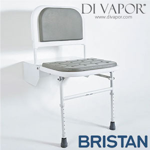 Bristan DOCM-SEAT W Shower Seat with Legs SB-085/GY