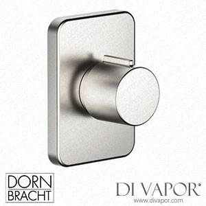 Dornbracht Lulu xTool Thermostat Module with 1 Valve - Brushed Platinum Spare Parts