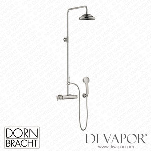 Dornbracht Madison Showerpipe with Shower Thermostat - Brushed Platinum Spare Parts