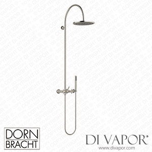 Dornbracht Vaia Showerpipe with Shower Mixer - Brushed Platinum Spare Parts