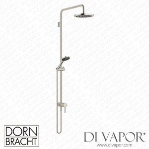 Dornbracht Series-Various Showerpipe with Single-Lever Shower Mixer - Brushed Platinum Spare Parts