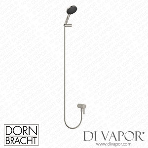 Dornbracht Series-Various Concealed Single-Lever Mixer with Integrated Shower Connection with Hand Shower Set - Brushed Platinum Spare Parts