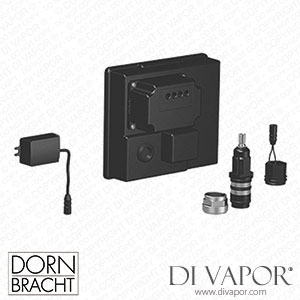 Dornbracht Mem Eset Touchfree Basin Mixer without Pop-Up Waste with Temperature Setting - Brushed Platinum Spare Parts