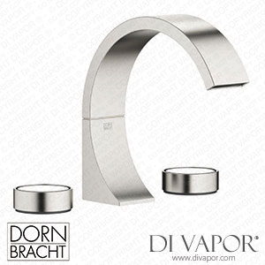 Dornbracht Cyo Three-Hole Basin Mixer with Pop-Up Waste - Brushed Platinum Spare Parts