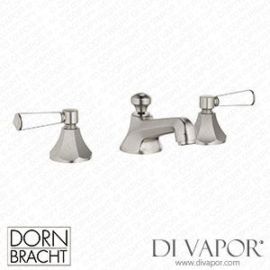 Dornbracht Madison Three-Hole Basin Mixer with Pop-Up Waste - Brushed Platinum Spare Parts