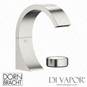 Dornbracht Cyo Two-Hole Basin Mixer without Pop-Up Waste - Brushed Platinum Spare Parts