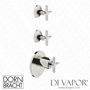 Dornbracht Vaia xTool Thermostat Module with 2 Valves - Platinum Spare Parts
