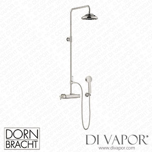 Dornbracht Madison Showerpipe with Shower Thermostat - Platinum Spare Parts