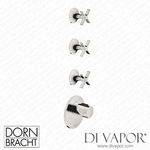 Dornbracht Vaia xTool Thermostat Module with 3 Valves 36503979 08_1_36607809 08_3 - Platinum Spare Parts