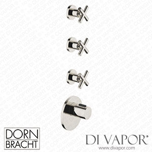 Dornbracht Tara xTool Thermostat Module with 3 Valves 36503979 08_1_36607892 08_3 - Platinum Spare Parts