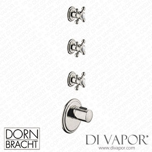 Dornbracht Madison xTool Thermostat Module with 3 Valves 36503977 08_1_36607361 08_3 - Platinum Spare Parts