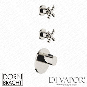 Dornbracht Tara xTool Thermostat Module with 2 Valves 36503979 08_1_36607892 08_2 - Platinum Spare Parts