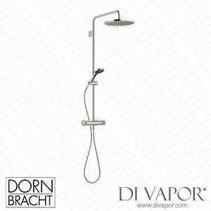 Dornbracht Series-Various Showerpipe with Shower Thermostat 34460979 08_1_28018979 08_1 - Platinum Spare Parts