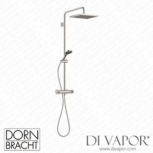 Dornbracht Symetrics Showerpipe with Shower Thermostat 34459980 08_1_28018979 08_1 - Platinum Spare Parts