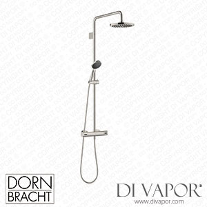 Dornbracht Series-Various Showerpipe with Shower Thermostat 34459979 08_1_28015979 08_1 - Platinum Spare Parts