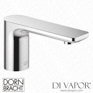 Dornbracht Mem Eset Touchfree Basin Mixer without Pop-Up Waste with Temperature Setting - Platinum Spare Parts
