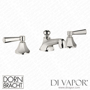 Dornbracht Madison Three-Hole Basin Mixer with Pop-Up Waste - Platinum Spare Parts