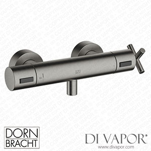 Dornbracht Tara Shower Thermostat - Brushed Dark Platinum Spare Parts