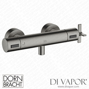 Dornbracht Vaia Shower Thermostat - Brushed Dark Platinum Spare Parts